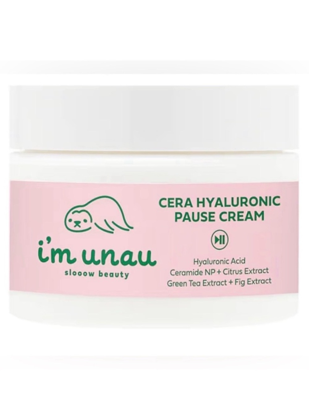 Korean Skincare I’m Unau Hyaluronic Pause Cream